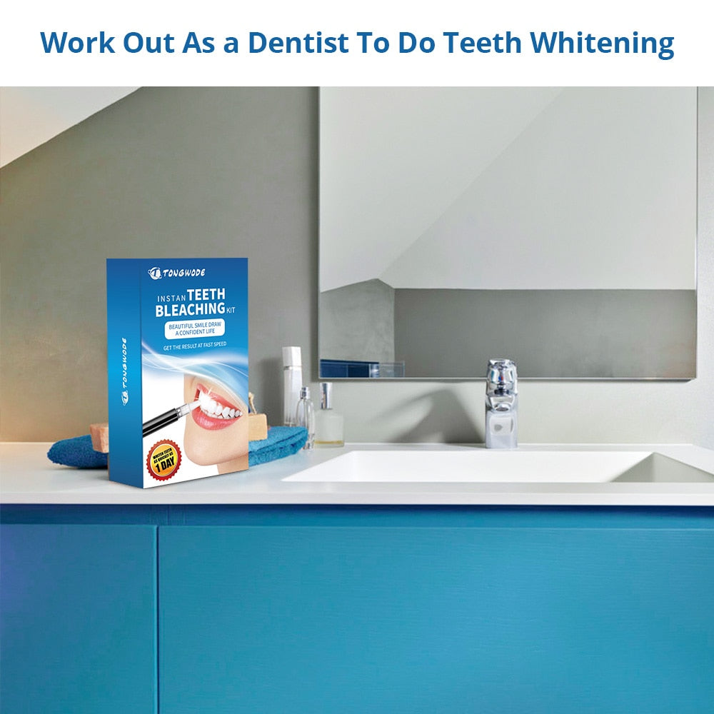 AT-HOME TEETH WHITENING ALL-IN-ONE KIT
