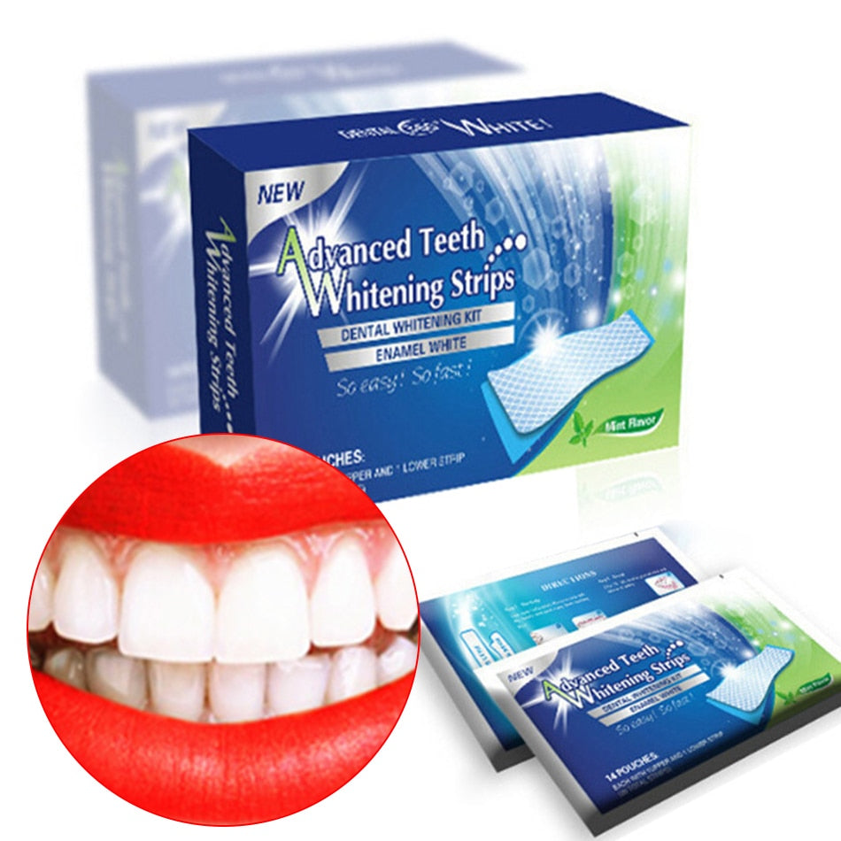 3D Gel Teeth Whitening Strips